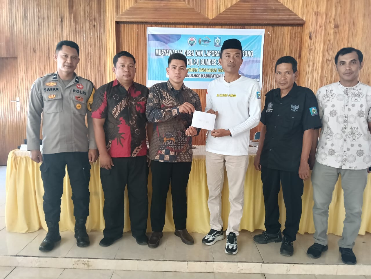 penyerahan PENDAPATAN BUMDES